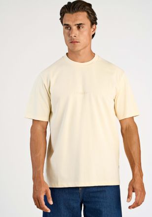 Lindbergh Kurzarmshirt LINDBERGH, Herren, Gr. XXL, sandwei&szlig;, Jersey, Obermaterial: 100% Baumwolle, bedruckt, unifarben, regular fit h&uuml;ftbedeckend, Rundhals, Shi