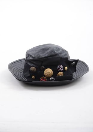 Dolce & Gabbana Vrouwen Leren Hoed