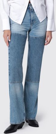 Our Legacy Jeans skinny a vita alta in denim di cotone a cinque tasche