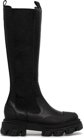 Ganni Cleated High Chelsea Boots