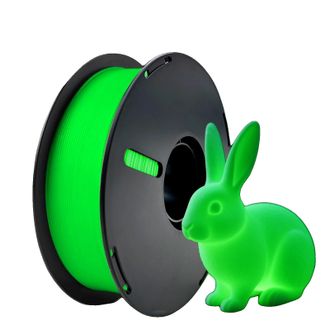 OEM Filamento De Pla, 1,75 Mm De Di&aacute;metro, Funci&oacute;n Fosforescente, Verde, 1 Kg