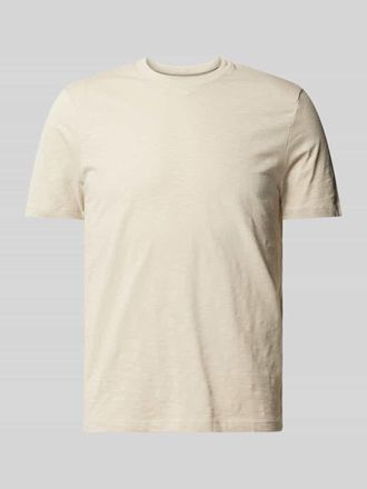 Mc Neal T-Shirt mit Stehkragen in Beige, Gr&ouml;&szlig;e XXL