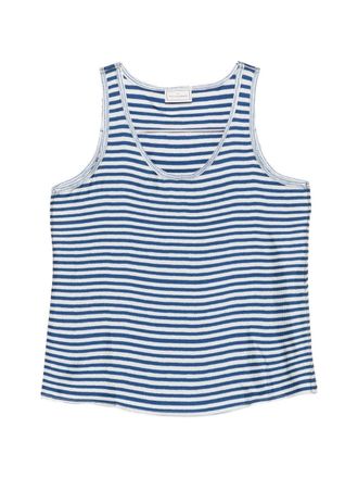 Pierre-Louis Mascia Pierre Louis Mascia Womens Striped Silk Top