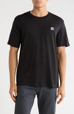 DKNY Irmin Knit T-Shirt in Black at Nordstrom Rack, Size X-Large