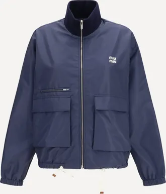 Miu Miu Giacca in tela tecnica Woman 40