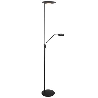 Steinhauer L&aacute;mpara De Pie - Negro - Zenith2 - Pl&aacute;stico Metal - L&aacute;mpara De