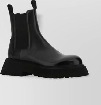 Mars&egrave;ll modern leather ankle boots