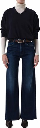 Citizens Of Humanity Lyra Long Wide Jean In Dark Indigo