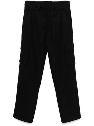 GR10K drawstring cargo pants - Black