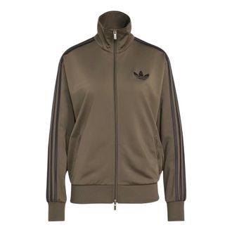 adidas (WMNS) adidas Firebird Track Top Loose Asia Sizing Focus Olive KU8198