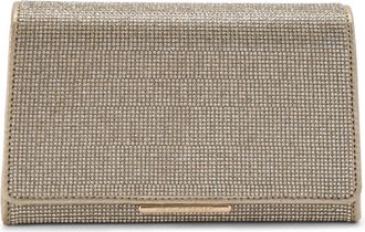 Kurt Geiger Womens Abra Gem Bag - Gold Fabric - One Size