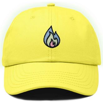 Dalix Fire Dad Hat in Yellow at Nordstrom