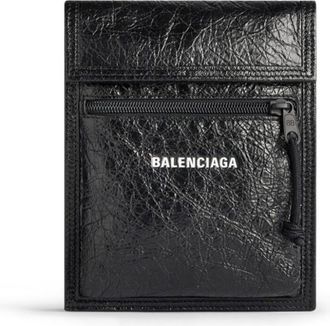 Balenciaga Black Explorer small crossbody bag