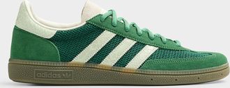 adidas Mens Green Handball Spezial mixed media sneakers Men