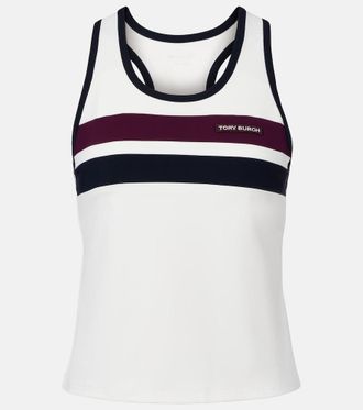 Tory Burch Tank top de jersey a rayas