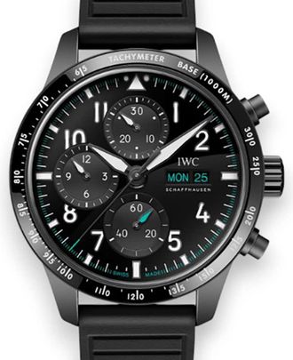 IWC Pilot Performace Chronograph AMG Petronas F1 Automatic Black Dial Mens Watch IW388306