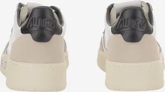 Autry Mens Sneakers Medalist Low Leather Multicolour Trainers