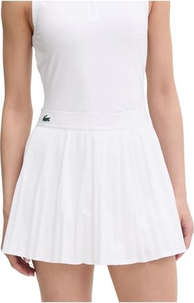 Lacoste Dames, Rokken, Wit, Maat: XL Taf