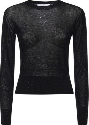 Genny Round-neck Truien - Dames - Ronde hals truien - Zwart - XS - Truien & Vesten