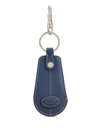 Tod's Portachiavi con logo - Blu