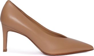 Sergio Levantesi Pointed-Toe Pumps in Smooth Calf Leather