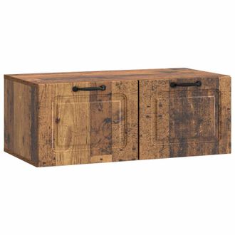 vidaXL Mueble Para Tv De Pared Madera Envejecida 78,5 X 41 X 30 Cm Vidaxl