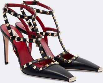 Valentino Garavani Rockstud leather pumps