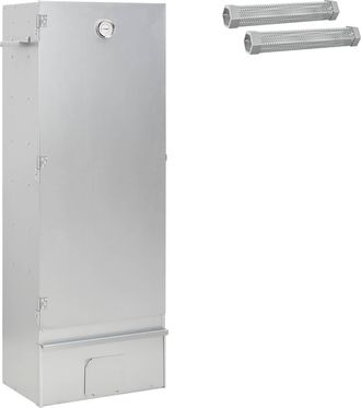 vidaXL Horno Ahumador 3 Uds. 44,5 X 29 X 110 Cm Acero Galvanizado Vidaxl
