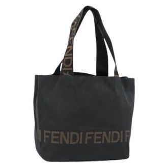 Fendi Pre-owned Vintage Tote Bag - Dames - Vintage Shopper - Zwart - ONE Size - Leer - Vintage