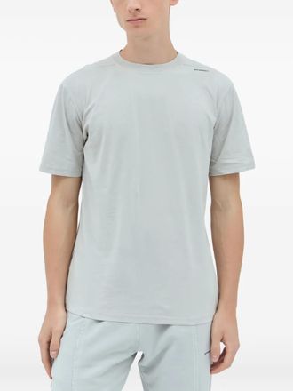 AFFXWRKS logo-print T-shirt - men - Cotton - L - Grey