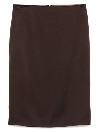 Tom Ford Satin Midi Skirt