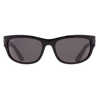 Ray-Ban Mega Balorama Ultra Black Rectangular Unisex Sunglasses RB2289 6826J5 63