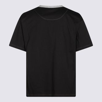 Diesel Mens T-Shirts And Polos Black _100 % Co