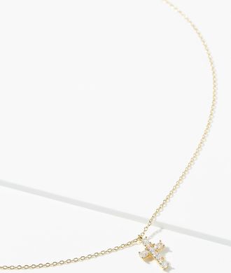 Simons Womens Mini cross chain