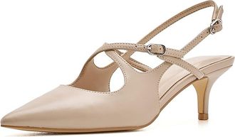 Calvin Klein Vierra Womens Shoes Light Natural : 6.5 M, Faux Leather