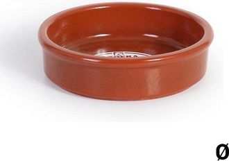 OEM Azofra Cazuela Azofra Barro Cocido Marr&oacute;n 18 Cm