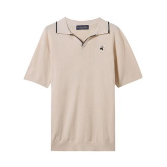 Brooks Brothers Heren, Truien, Beige, Maat: L Katoen