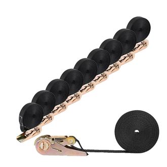 OEM Correas De Tensi&oacute;n Con Trinquete, 6 M De Longitud, Capacidad De 800 Kg, Color Negro