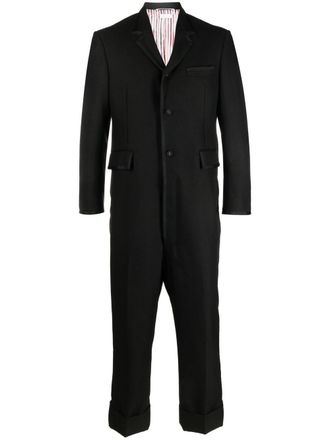 Thom Browne Tuta intera - Nero