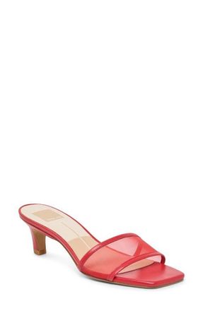 Dolce Vita Rexa Mesh Sandal in Cherry Mesh at Nordstrom, Size 6.5
