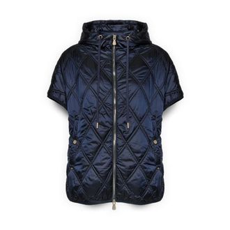 Elena Miro Dames, Jassen, Blauw, Maat: 2XL Nylon