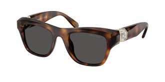 Swarovski SK6056U 100287 Womens Sunglasses Tortoiseshell Size 50