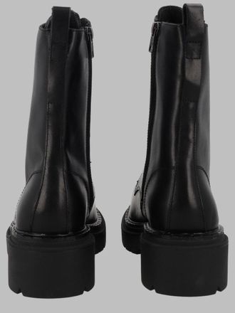 Ash Combat Boot - Black