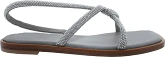 Ferragamo Ferragamo Floriane Knotted Strap Flat Sandals, Size 7 C