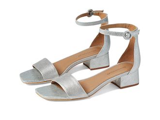 Bernardo Jalena Womens Shoes Silver Metallic Suede : 6.5 M, Leather