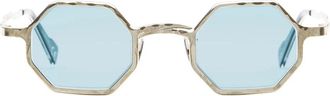 Kuboraum Mask Z19 - Dames - Zonnebrillen - Geel - ONE Size - Accessoires