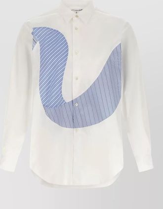 Comme Des Gar&ccedil;ons striped shirt button down collar long sleeves