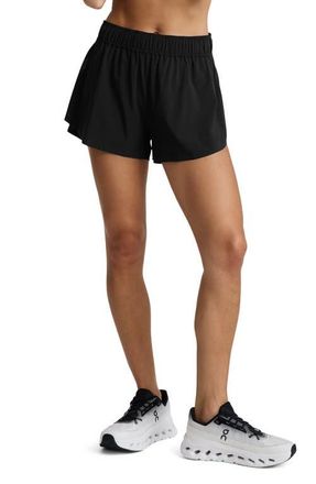Beyond Yoga Solemate Run Shorts in Black at Nordstrom, Size Large