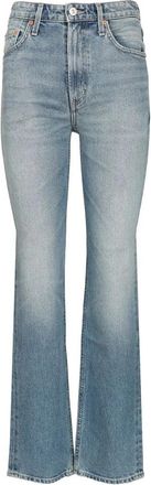 Citizens Of Humanity Zurie Straight - Dames - Flared Jeans - Blauw - W27 - Katoen - Jeans