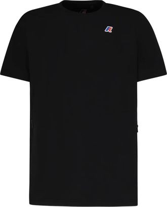 K-Way crew-neck short-sleeve T-shirt - unisex - Cotton - S - Black